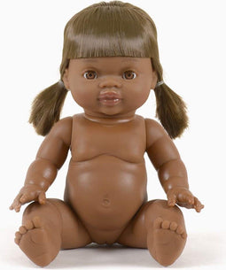 Pop Salomé Gordi Bruin Haar Meisje 34 cm