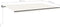 vidaXL - Luifel - automatisch - met - LED - en - windsensor - 500x350 - cm - crèmekleur