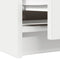 vidaXL - Tv-meubel - 60x35x54 - cm - bewerkt - hout - wit