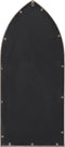 vidaXL - Tuinspiegel - 100x45 - cm - ijzer - zandkleurig