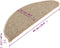vidaXL - Trapmatten - zelfklevend - 15 - st - 65x21x4 - cm - donkerbeige