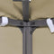 vidaXL - Prieeldak - 2-laags - 4x3m - 310 - g/m² - taupe