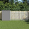 vidaXL - Kippenhok - met - ren - 165x1271x181 - cm - staal - lichtgrijs