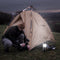 Travelhawk Camping Lamp - Compact en Waterdicht - 154 Lumen - Zwart (2 stuks)