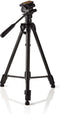 Nedis TPOD4200BK - Tripod - 3 secties uitschuifbare poten 27 mm - Aluminium