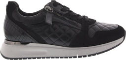 Gabor 96.446 - Lage sneakers - Leer - Zwart - Maat 38.5