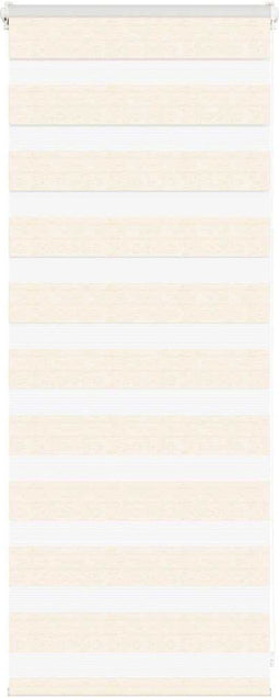 vidaXL - Zebra - rolgordijn - 55x100 - cm - stofbreedte - 50,9 - cm - marmerbeige