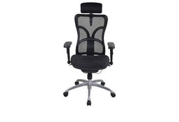 Trenton 2A - Bureaustoel - Ergonomisch - Zwart