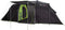 High Peak Tauris 6 - Tunneltent - 6-Persoons - Waterkolom 4000 mm - Donkergrijs