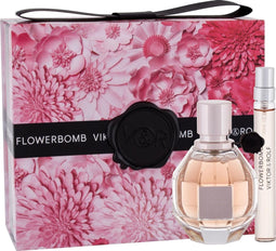 Viktor & Rolf Flowerbomb Giftset - 50 ml eau de parfum spray + 10 ml eau de parfum spray - cadeauset voor dames