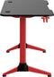 Game bureau - computerbureau - computertafel - zwart rood