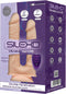 SILEXD - Vibrerende Dubbele Penetratie Dildo met Afstandsbediening - Lichte Huidskleur