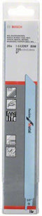 Bosch S 1122 EF - Reciprozaagblad - Flexibel voor metaal - 225 mm (1 stuk)