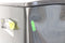 EKO E-Cube - Prullenbak - 28+18 liter - Black Steel