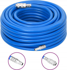 vidaXL - Luchtslang - 0,6'' - 50 - m - PVC - blauw