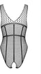 Obsessive Body met Visnet Design – Erotische Body – One Size – Zwart