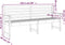 vidaXL - Tuinbank - 203,5x48x91,5 - cm - massief - grenenhout