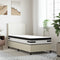 vidaXL - Pocketveringmatras - middelhard-plus - 80x200 - cm
