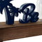 Decoratieve figuren DKD Home Decor Beach LED Hout MDF (2 pcs) (34 x 8 x 16 cm)