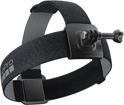 GoPro Strappy Head Strap 2.0 - Hoofdband - Verstelbaar en duurzaam - Zwart