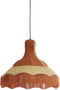 Light & Living Hanglamp Mizia - Velvet - 60cm - Oranje