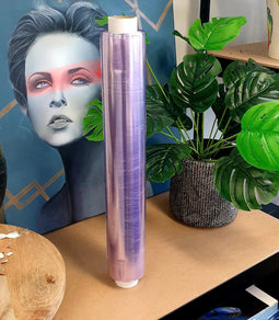 45cm x 300 meter rollen XL Professionele Transparante Vershoudfolie - Huishoudfolie - Keukenfolie - Wikkelfolie - Cateringfolie - Afdekfolie - Tattoofolie - Inpakfolie - Folierol - Bewaarfolie - Foil - Voor in de keuken & voor de professional