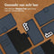 Accezz Galaxy S22 - Premium Leather 2 in 1 Wallet Bookcase - Uitneembare backcover - Donkerblauw