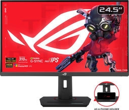 ASUS ROG Strix XG259CMS - Gaming Monitor - 24.5 inch 310Hz 1ms IPS - Zwart
