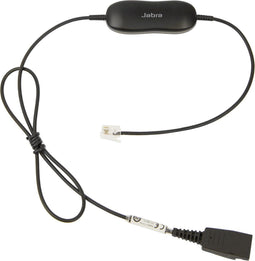 Jabra GN 1216 - Kabeladapter QD naar RJ9 - Zwart