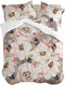 Noorse hoes HappyFriday White Peonies Multicolour 180 x 220 cm