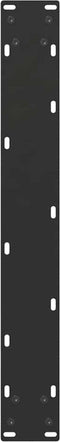 vidaXL - Eettafelpoten - 2 - st - U-vormig - 60x(72-73) - cm - staal - zwart