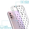 iMoshion Hoesje Geschikt voor Motorola Moto G10 / Moto G10 Power / Moto G20 / Moto G30 Hoesje Siliconen - iMoshion Design hoesje - Transparant / Zwart / Hearts All Over Black