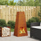 vidaXL - Vuurkorf - 50x35x100 - cm - Weerbestendig - Staal