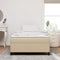 vidaXL - Bedframe - Lichtgroen - Grijs - 120x200 - cm - Katoen - Corduroy