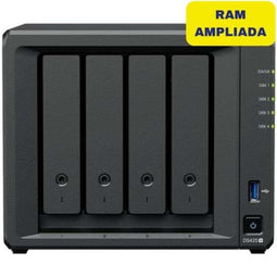Synology DS425+ - NAS-netwerkschijf - Intel Celeron 6 GB - Zwart