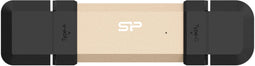 Silicon Power Portable SSD DS72 - 1TB - USB 3.2 (Gen2, 10Gb/s) - Goud