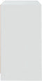 vidaXL - Dressoir - 70x41x75 - cm - bewerkt - hout - wit