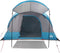 vidaXL - Tunneltent - voor - gezin - 8-persoons - waterdicht - blauw