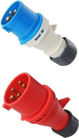 CEE contactstop 4p. 32A-400Vrood EN60309