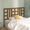 vidaXL - Hoofdbord - 126x4x100 - cm - massief - grenenhout - honingbruin