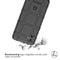 iMoshion Hoesje Geschikt voor Samsung Galaxy A04 Hoesje Siliconen - iMoshion Rugged Shield Backcover - Zwart