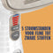 Conair Turbo Extreme Steam GS59XE - Handheld Kledingstomer - 1560W 5 Stoominstellingen - Wit/Champagne
