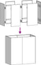 vidaXL - Plantenbak - 80x40x80 - cm - gegalvaniseerd - staal