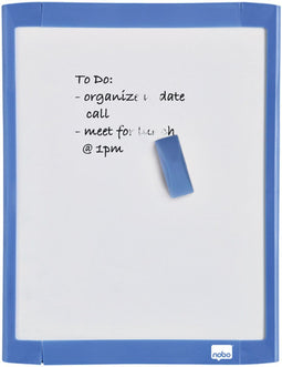 Nobo Whiteboard - Mini magnetisch 216x280mm - Assorti kleuren (8 stuks)