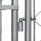 vidaXL - Hondenkennel - voor - buiten - 4x4x1 - m - gegalvaniseerd - staal