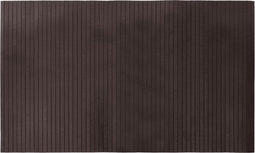 vidaXL - Vloerkleed - rechthoekig - 60x100 - cm - bamboe - donkerbruin