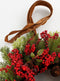 House of Seasons Kerstkrans - Ø56 cm - Rood