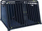 4Pets Autobench Pro Noir 22 - Autobenche voor 2 honden - Dubbelwandig kunststof - Antraciet