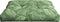 vidaXL - Palletkussen - bladpatroon - 80x80x12 - cm - stof