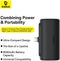 Baseus Compact Series - Powerbank 5000mAh - 20W USB-C - Zwart